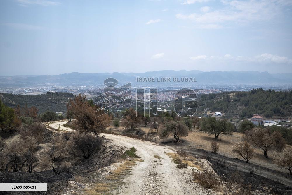 Fires and Land Disputes in Dikmece - Turkey