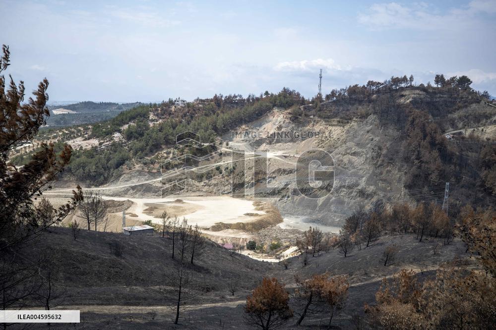 Fires and Land Disputes in Dikmece - Turkey