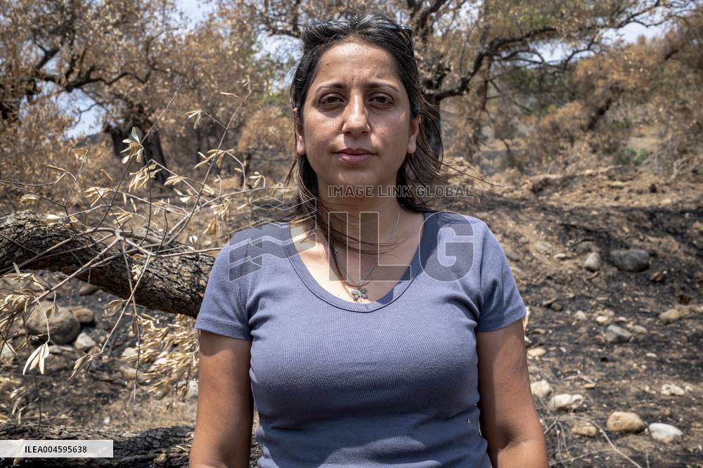 Fires and Land Disputes in Dikmece - Turkey