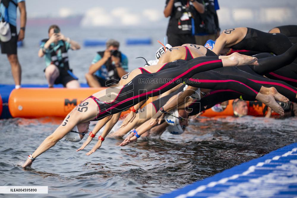 Open Water World Aquatics Championships Women 3km Knockout Sprint - Singapore