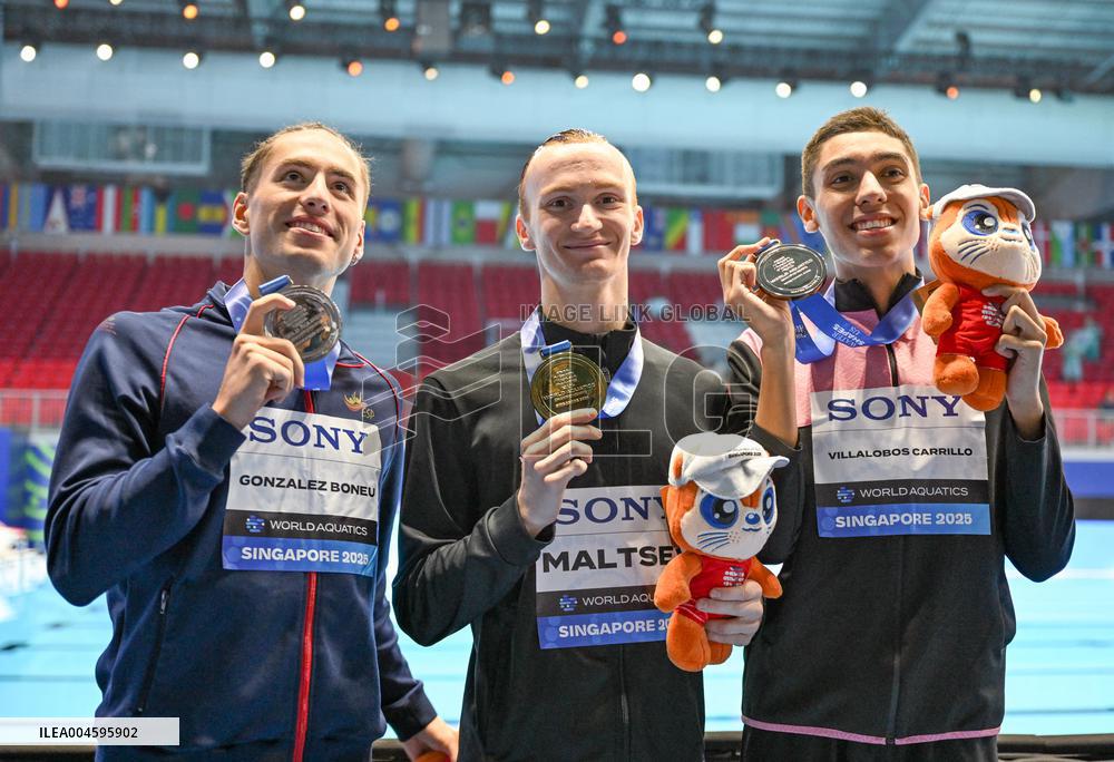 World Aquatics Championships Artistic Swimming Men Solo - Singapore