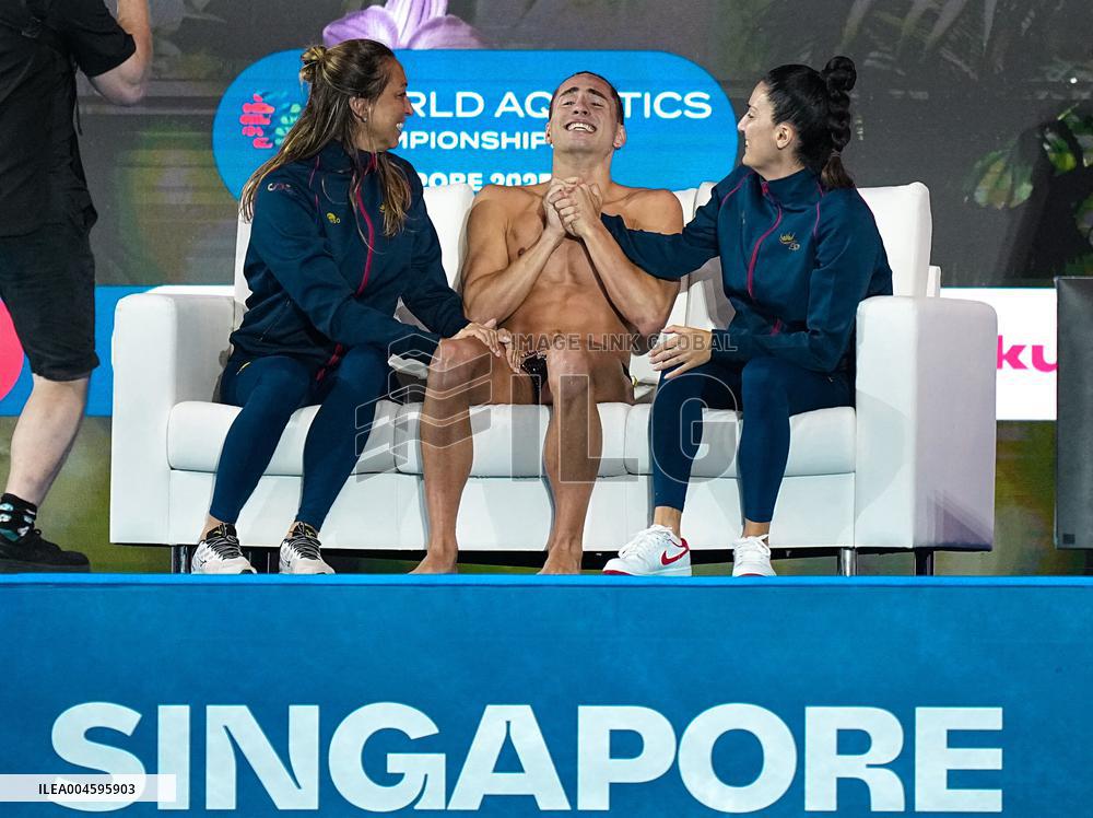 World Aquatics Championships Artistic Swimming Men Solo - Singapore