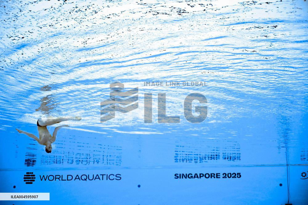 World Aquatics Championships Artistic Swimming Men Solo - Singapore