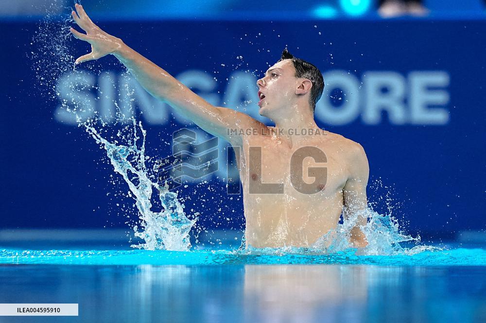 World Aquatics Championships Artistic Swimming Men Solo - Singapore