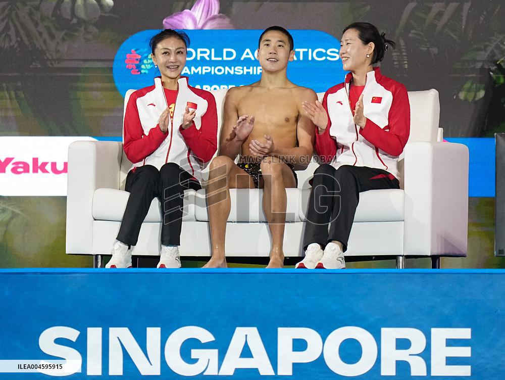 World Aquatics Championships Artistic Swimming Men Solo - Singapore
