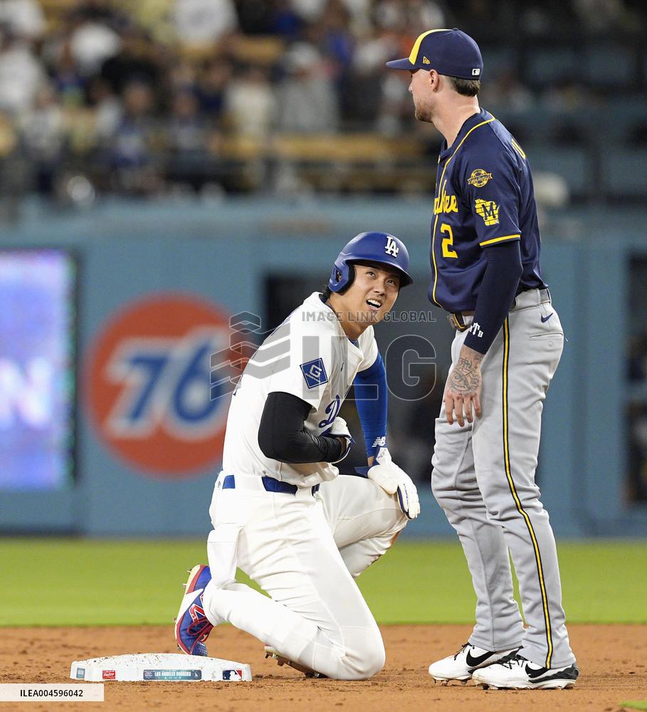 Baseball: Brewers vs. Dodgers