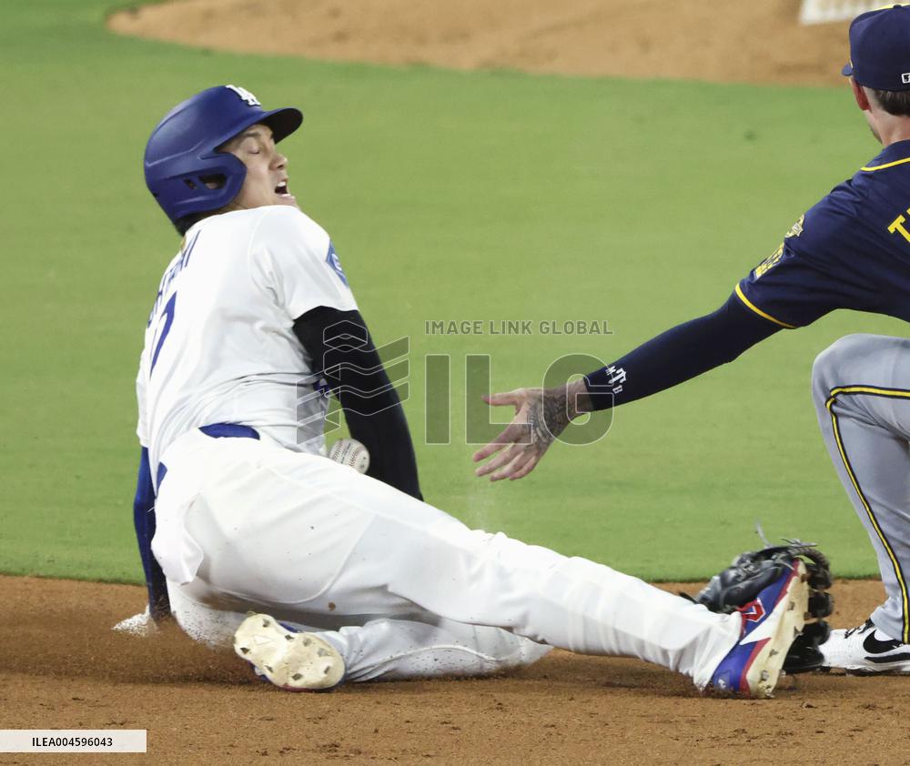 Baseball: Brewers vs. Dodgers