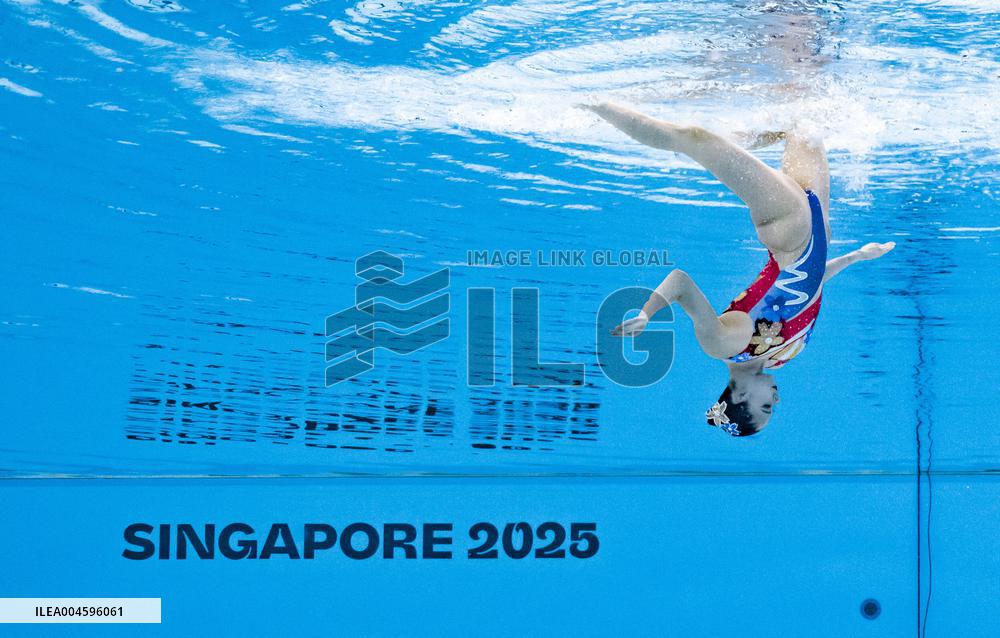 World Aquatics Championships Artistic Swimming Women Solo - Singapore