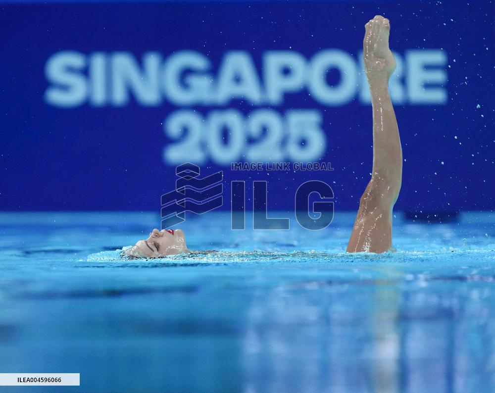 World Aquatics Championships Artistic Swimming Women Solo - Singapore