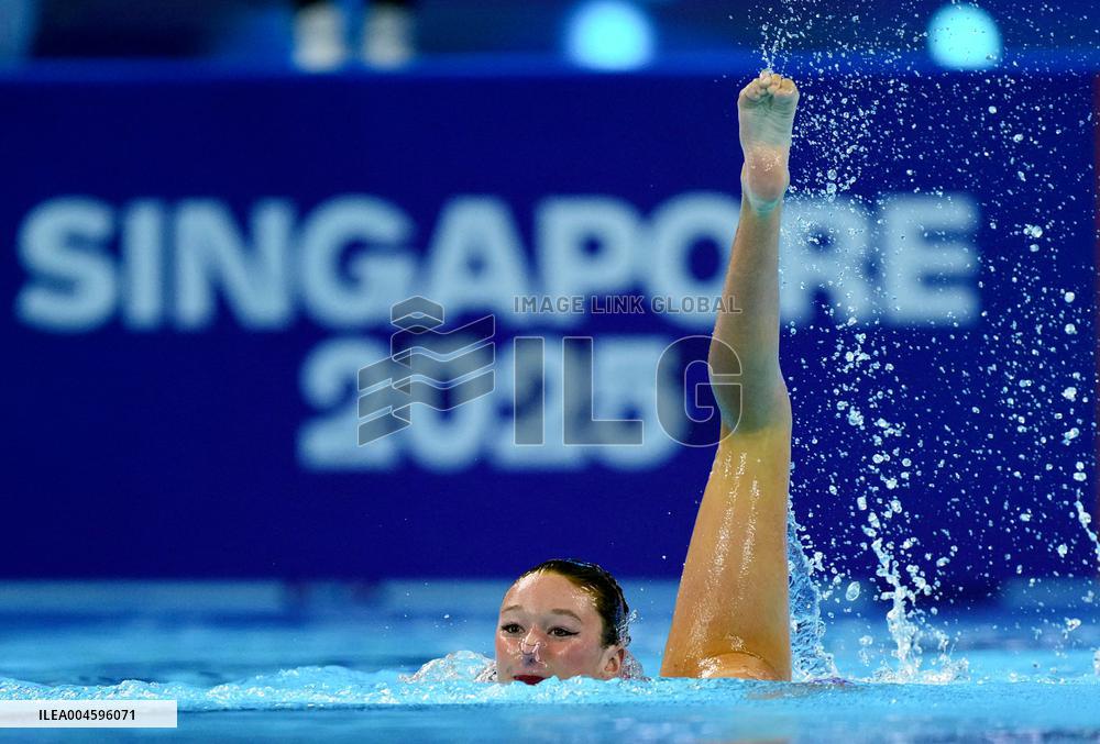World Aquatics Championships Artistic Swimming Women Solo - Singapore