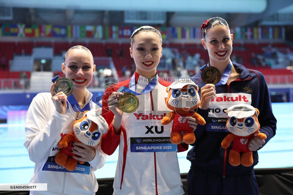 World Aquatics Championships Artistic Swimming Women Solo - Singapore