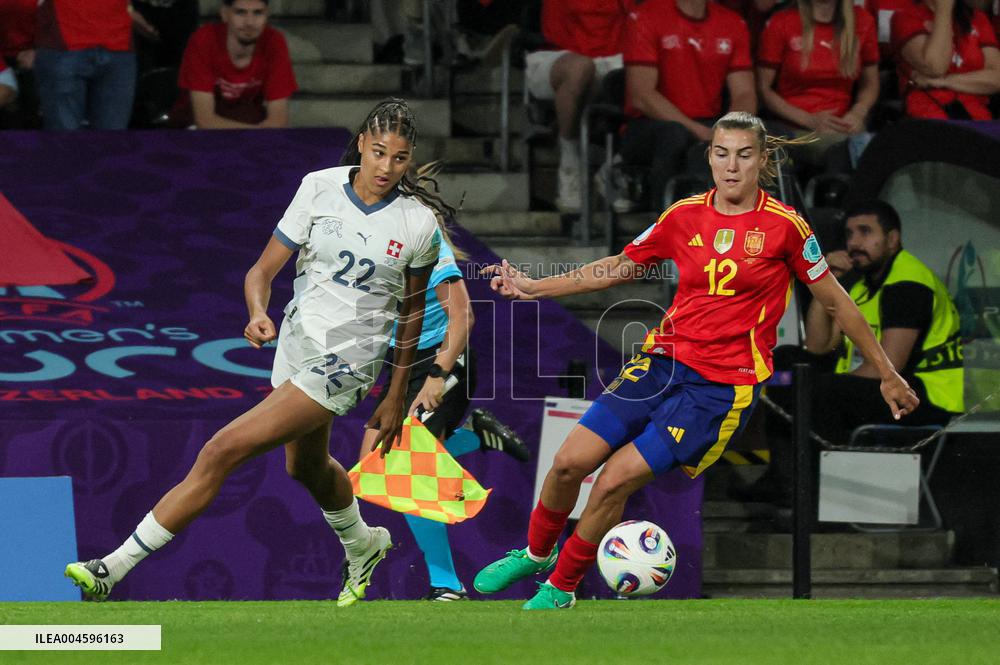 CALCIO - UEFA Campionato Europeo - UEFA Women's EURO 2025 - Spain vs Switzerland