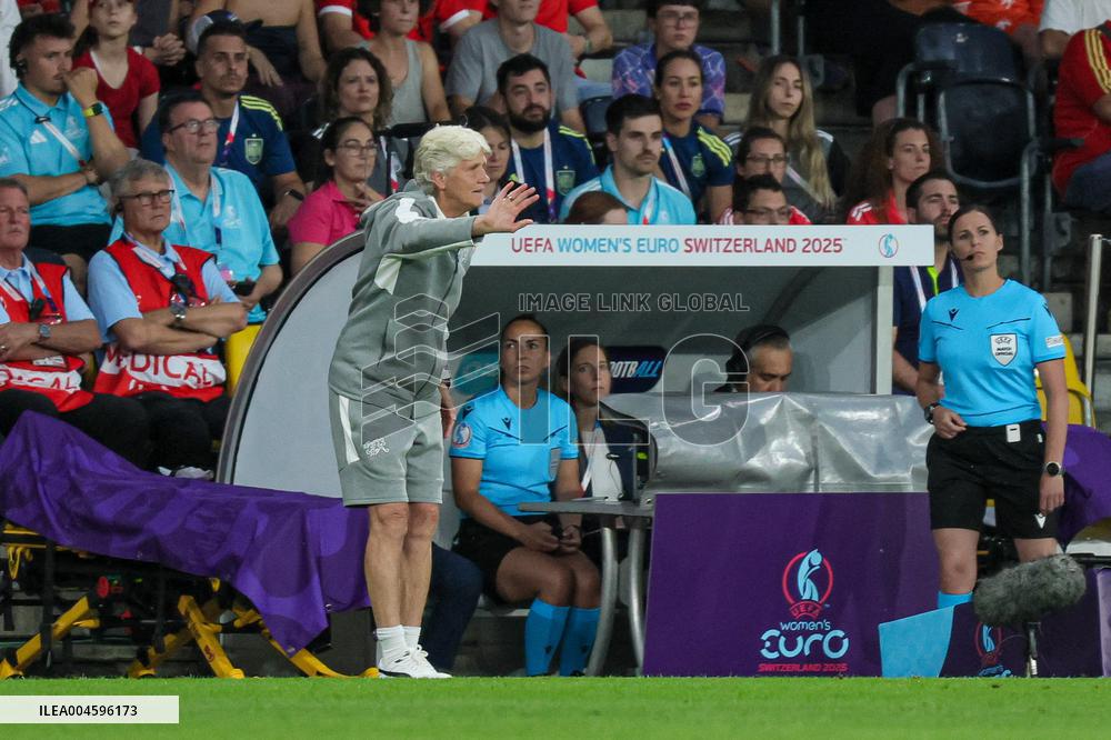 CALCIO - UEFA Campionato Europeo - UEFA Women's EURO 2025 - Spain vs Switzerland