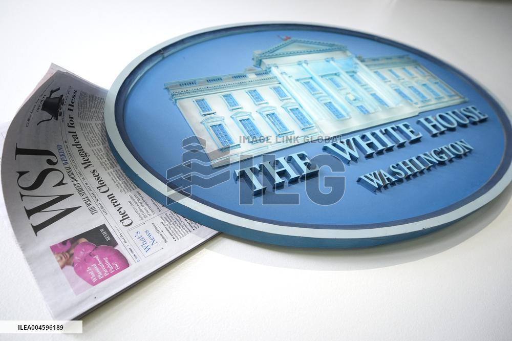 Illustration - Wall Street Journal at the White House - Washington