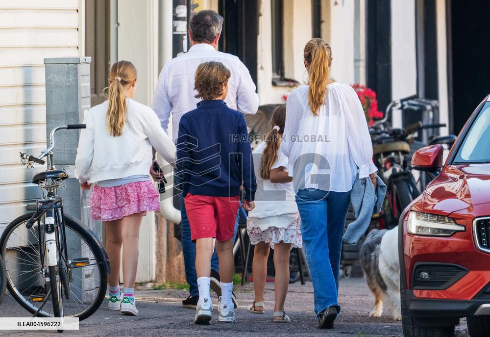 PRINCESS MADELEINE AND CHRIS IN BORGHOLM