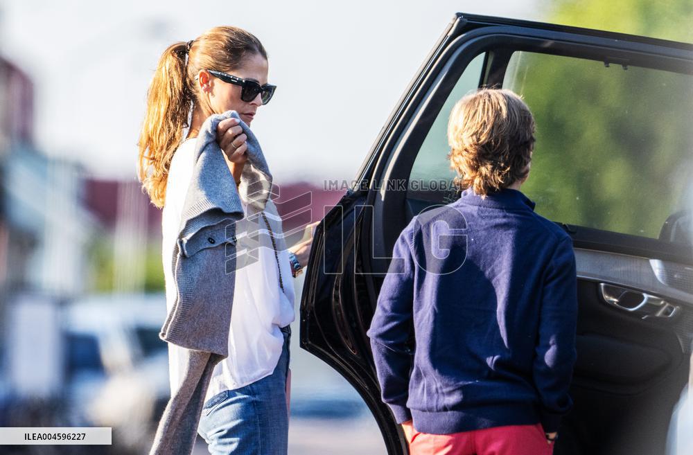 PRINCESS MADELEINE AND CHRIS IN BORGHOLM