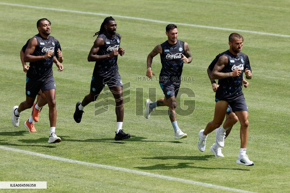 CALCIO - Serie A - SSC Napoli pre-season retreat