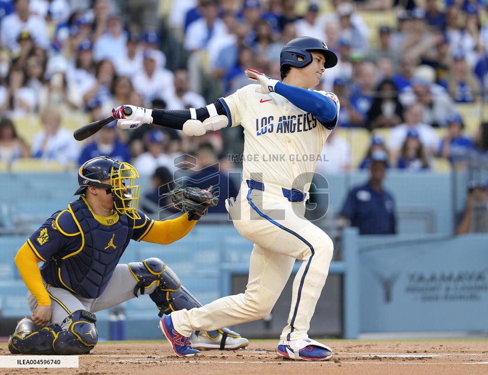 Baseball: Brewers vs. Dodgers