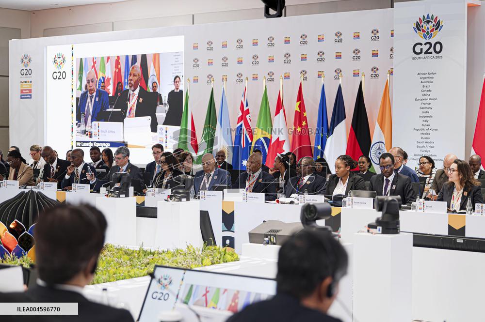 G20 finance meeting in South Africa