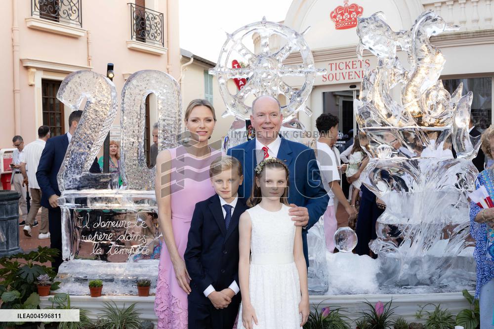 NO TABLOIDS WEB & PRINT: Prince Albert II of Monaco Celebrates 20 Years on the Throne-Monaco.