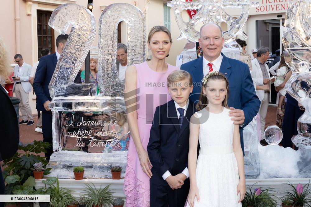 NO TABLOIDS WEB & PRINT: Prince Albert II of Monaco Celebrates 20 Years on the Throne-Monaco.