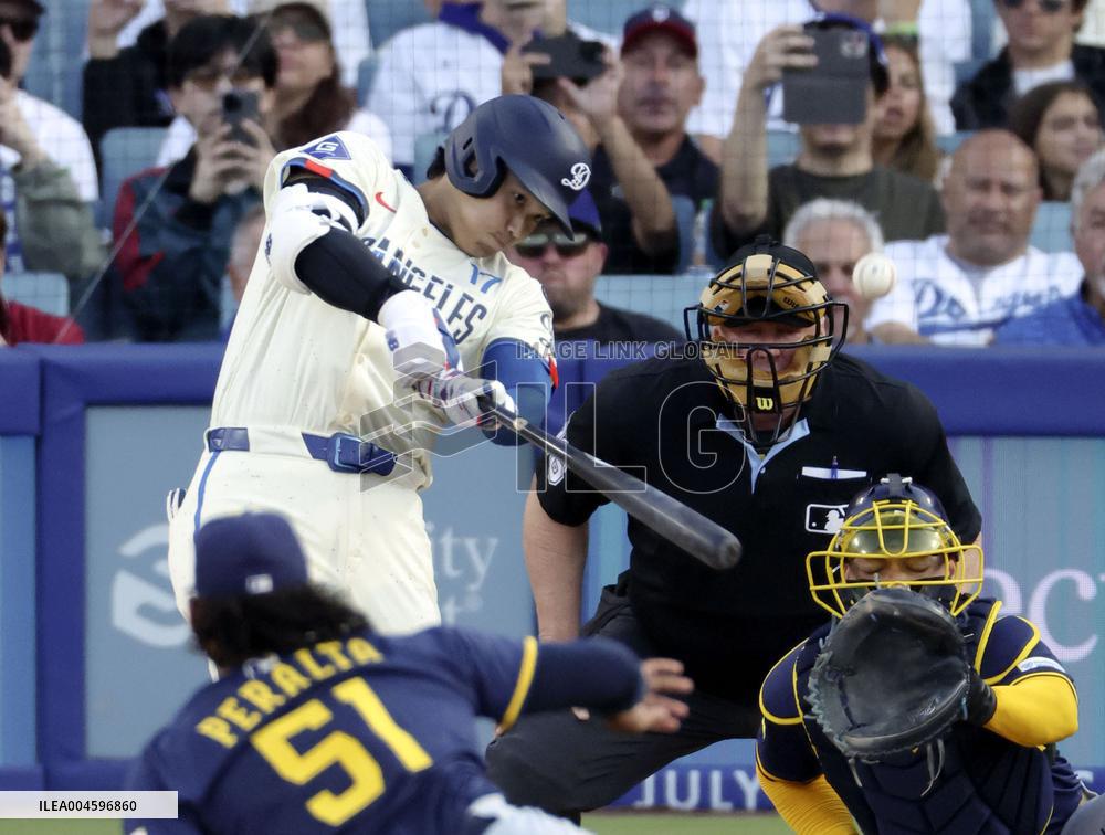 Baseball: Brewers vs. Dodgers