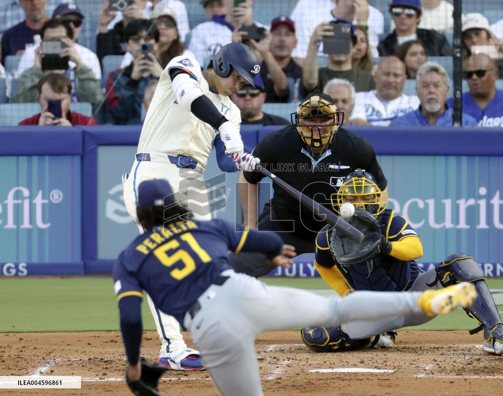 Baseball: Brewers vs. Dodgers