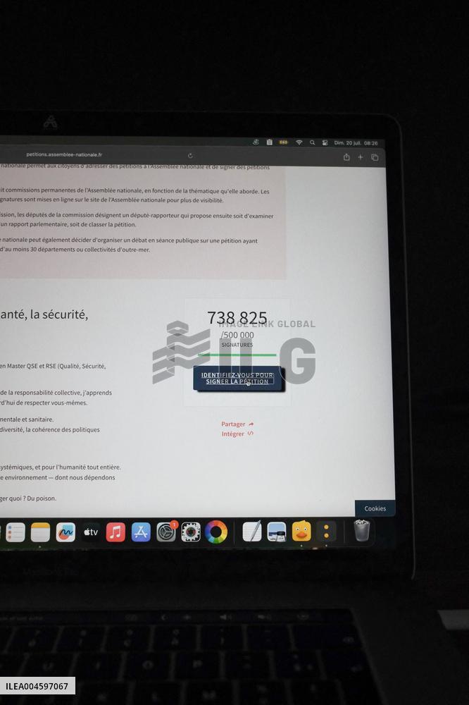 Illustration - Petition Against Duplomb Pesticide Law Hits 700,000 Signatures