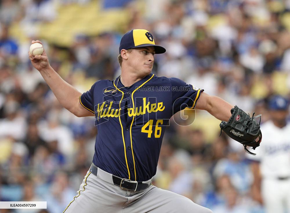 Baseball: Brewers vs. Dodgers