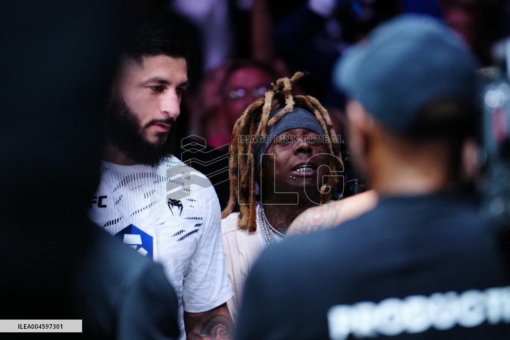 Lil Wayne at UFC318 - New Orleans