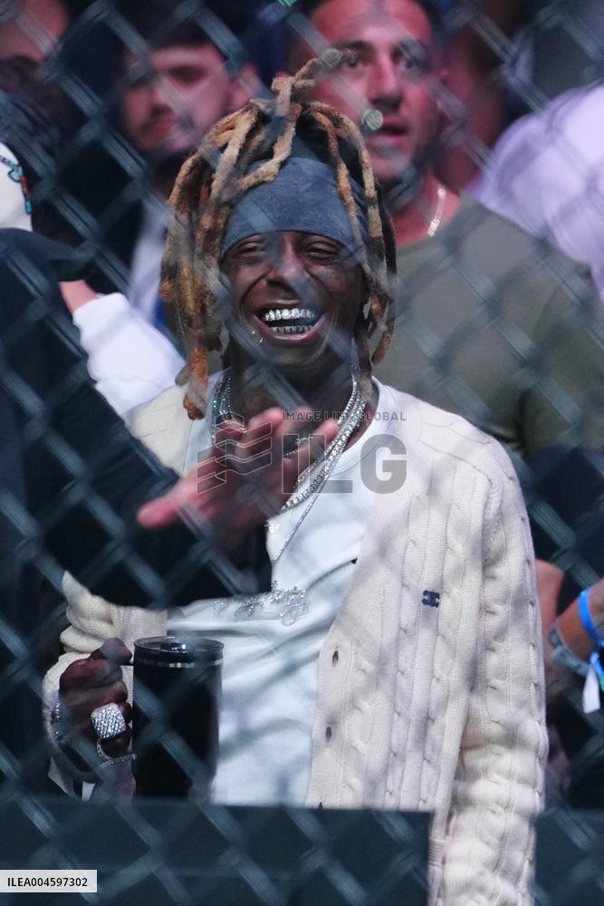 Lil Wayne at UFC318 - New Orleans