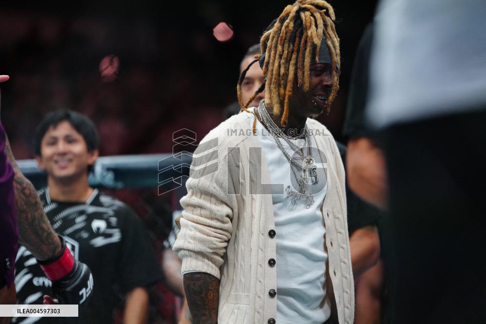 Lil Wayne at UFC318 - New Orleans