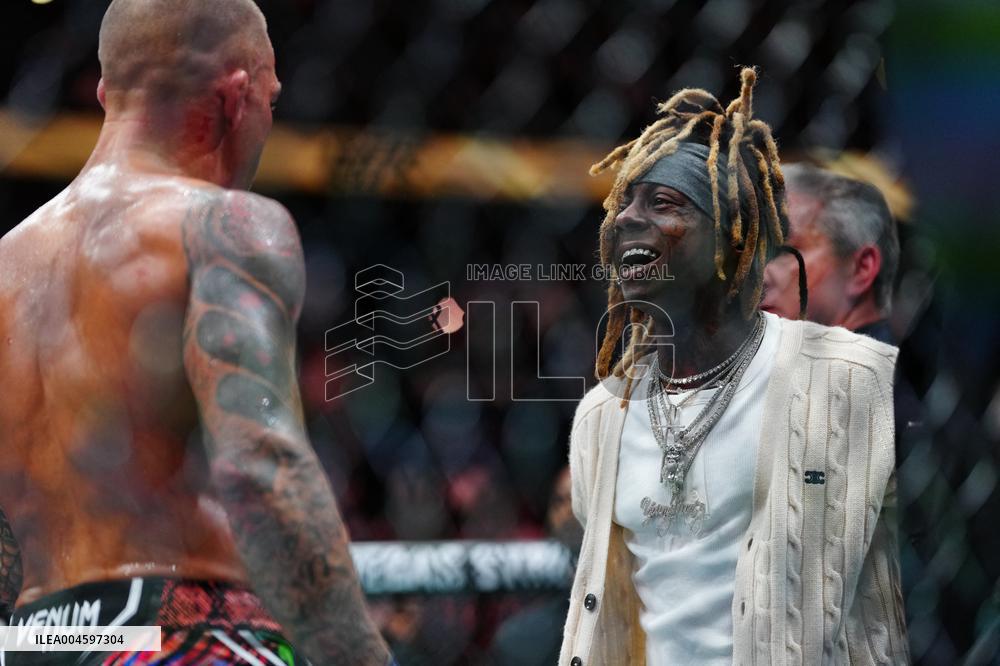 Lil Wayne at UFC318 - New Orleans