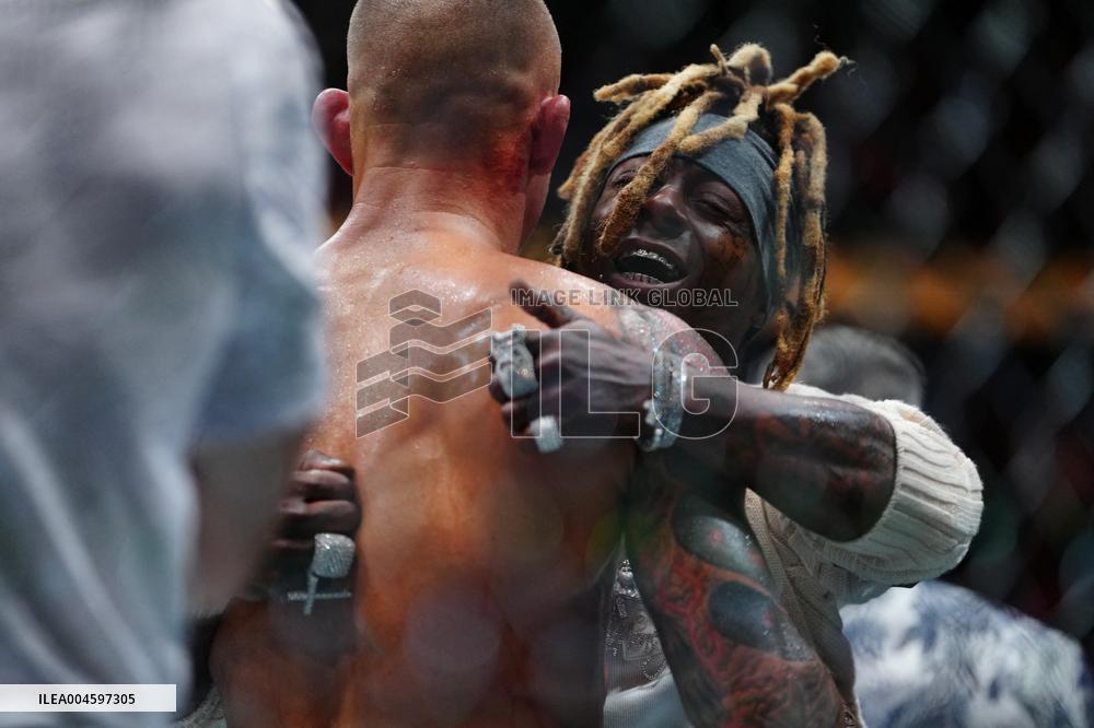 Lil Wayne at UFC318 - New Orleans