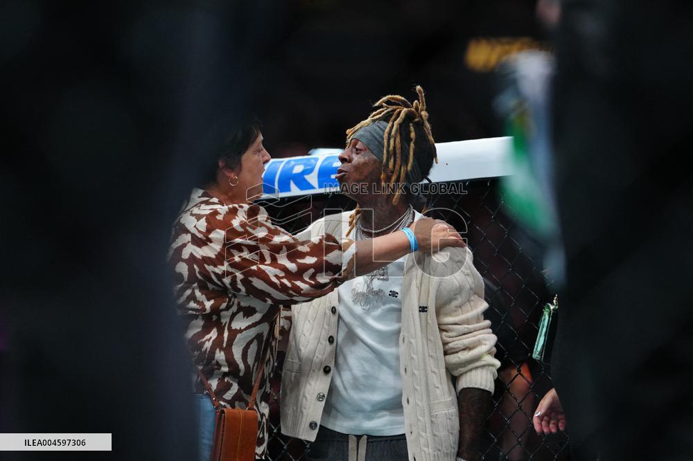 Lil Wayne at UFC318 - New Orleans