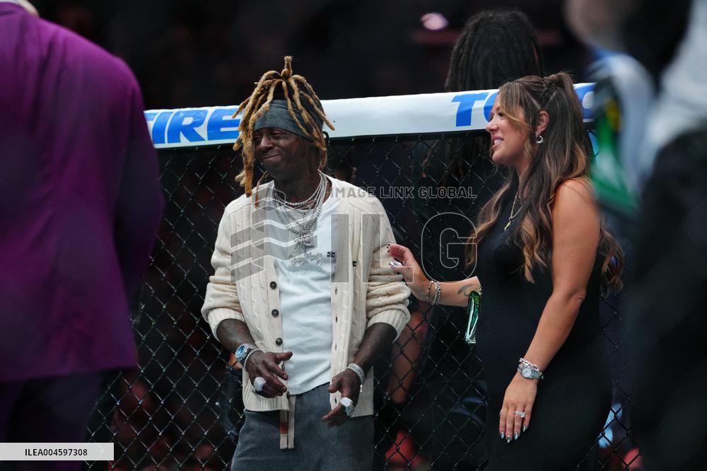Lil Wayne at UFC318 - New Orleans