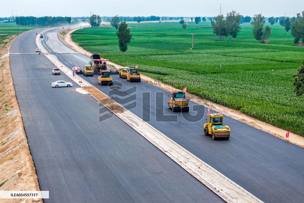 Anyang - Luoshan Expressway Construction