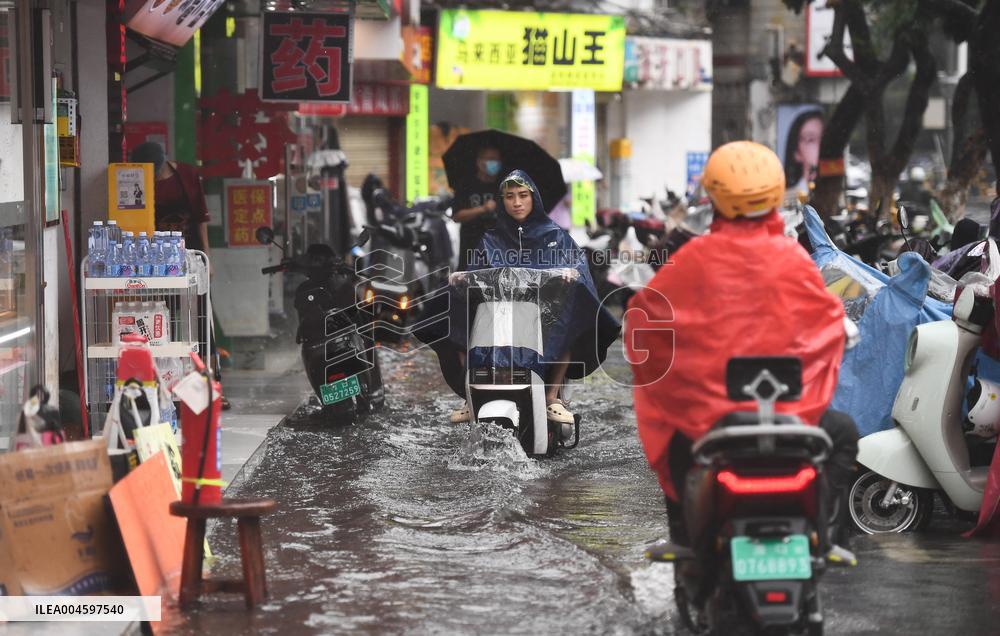 Typhoon Wipha - China