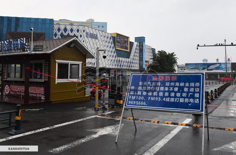 Typhoon Wipha - China