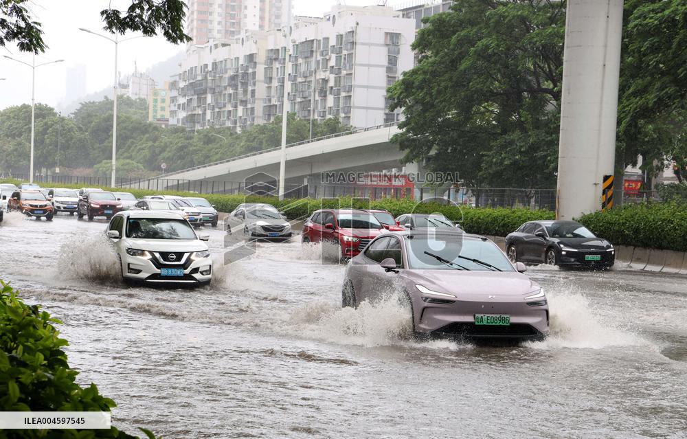 Typhoon Wipha - China