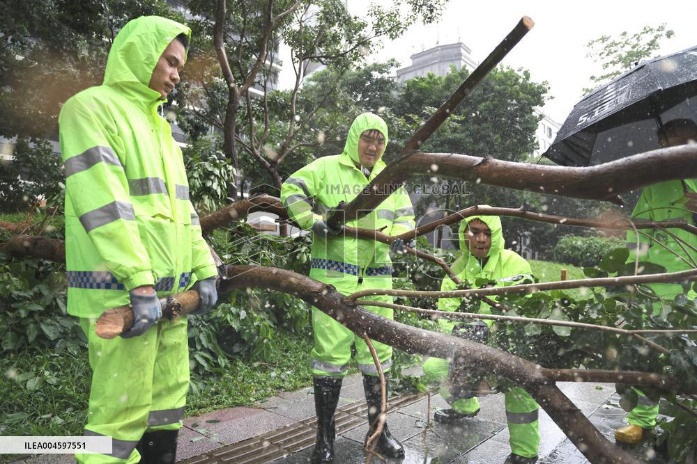 Typhoon Wipha - China