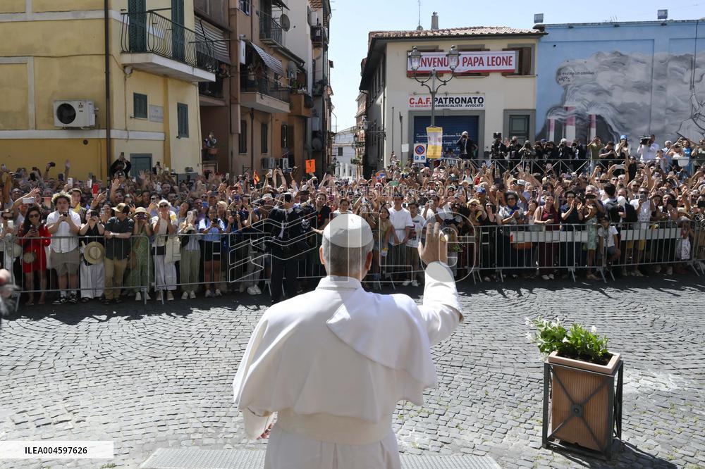 Pope Leo Xiv Presides Over A Mass - Albano