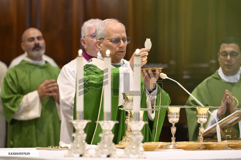 Pope Leo Xiv Presides Over A Mass - Albano