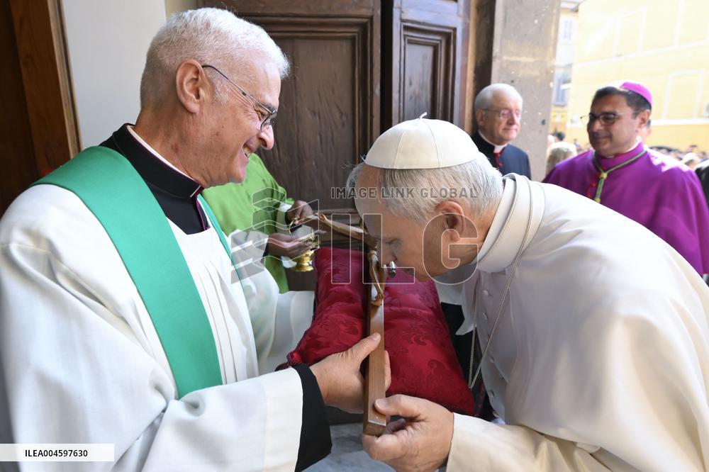 Pope Leo Xiv Presides Over A Mass - Albano