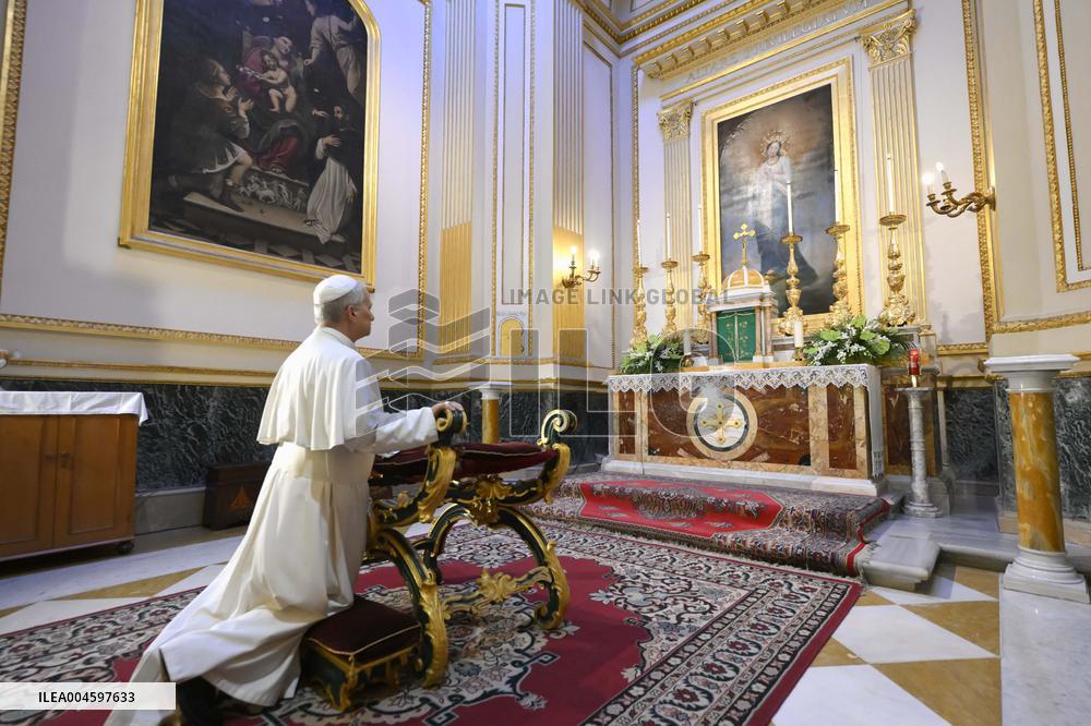 Pope Leo Xiv Presides Over A Mass - Albano