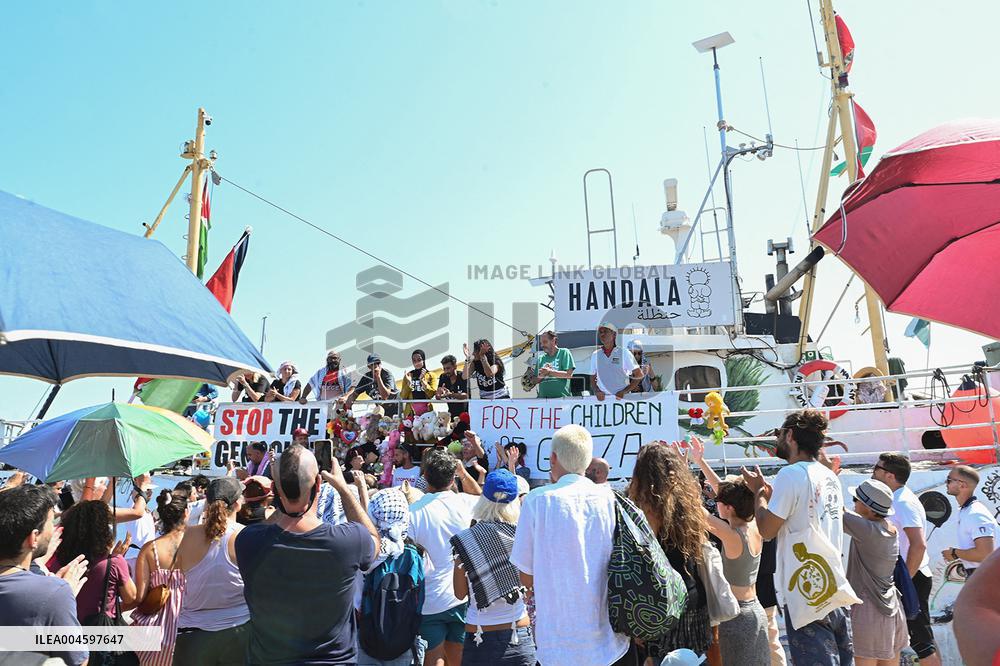 Freedom Flotilla Coalition ship Handala departs for Gaza - Gallipoli