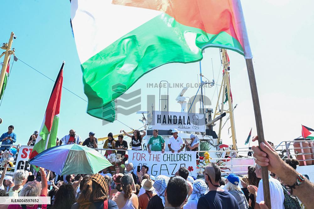 Freedom Flotilla Coalition ship Handala departs for Gaza - Gallipoli