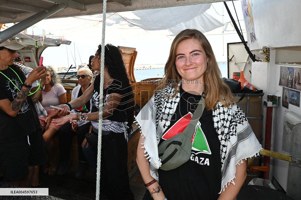 Freedom Flotilla Coalition ship Handala departs for Gaza - Gallipoli
