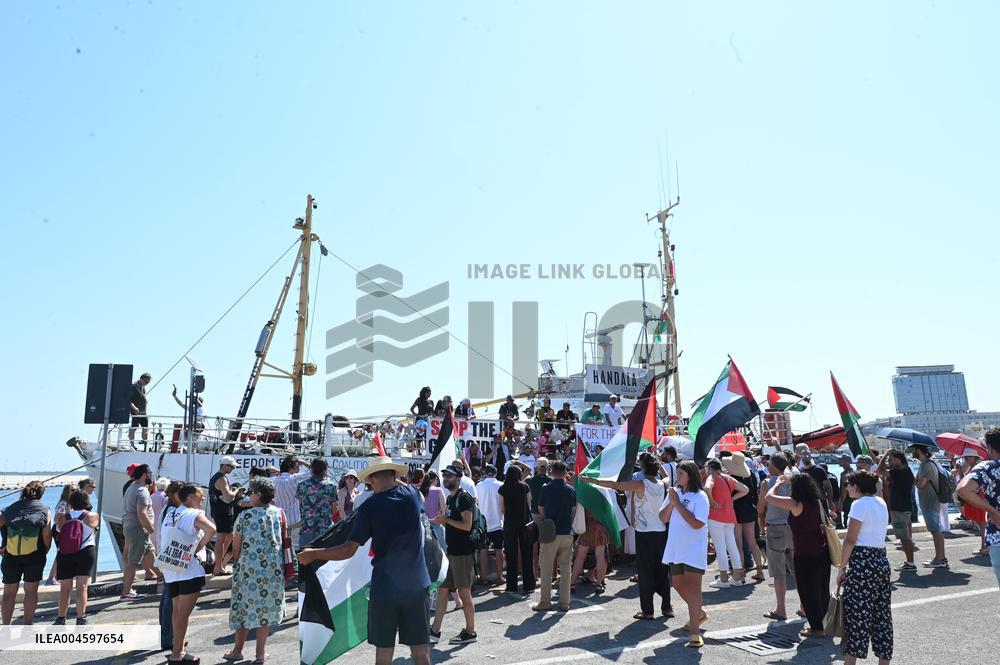 Freedom Flotilla Coalition ship Handala departs for Gaza - Gallipoli