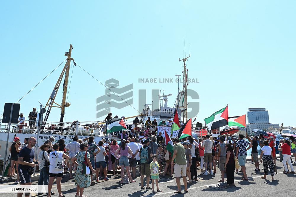 Freedom Flotilla Coalition ship Handala departs for Gaza - Gallipoli